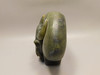 Steer Skull Western Decor Cow Labradorite Stone 5.6 inch Cowboy #O374
