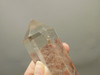 Clear Quartz Double Terminated Crystal 5.3 inch Wand #O2