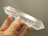 Clear Quartz Double Terminated Crystal 5.45 inch Wand #O3