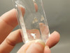 Clear Quartz Double Terminated Crystal 3.1 inch Wand #O8