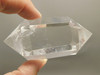 Clear Quartz Double Terminated Crystal 3 inch Wand #O10