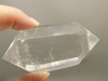 Clear Quartz Double Terminated Crystal 3 inch Wand #O10