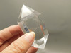 Clear Quartz Double Terminated Crystal 3 inch Wand #O10