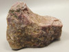 Lepidolite with Tourmaline Rough Rock Lapidary Stone Pala #O4