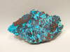 Chrysocolla Cuprite Shattuckite Unpolished Stone Slab Rough Rock #O8