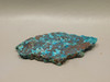 Chrysocolla Cuprite Shattuckite Unpolished Stone Slab Rough Rock #O8