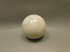 White Marble  Stone Sphere 2.3 inch Rock California #O2