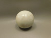 White Marble  Stone Sphere 2.3 inch Rock California #O2