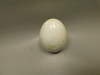 White Marble Stone Egg 2.83 inch California Rock #O11