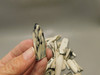 Petrified Wood Black & White Polished Twigs Snake River Idaho #O100