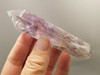 Amethyst Crystal 4.14 inch Double Terminated Points Purple Gemstone #O20