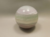 Fluorite Crystal Sphere 2.8 inch Lavender Stone 70 mm #O28