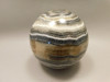 Spirit Stone 2.7 inch Rock Sphere Banded Travertine Arizona #O4