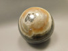 Spirit Stone 2.7 inch Rock Sphere Banded Travertine Arizona #O4