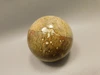 Petrified Palm Wood Sphere 2.15 inch Stone Fossil Indonesia #O36