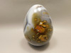 Agate Egg Shaped Stone Carving Large 3.1 inch Polished Rock #O12