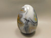 Agate Egg Shaped Stone Carving Large 3.1 inch Polished Rock #O12