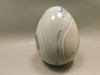 Agate Egg Shaped Stone Carving Large 3.1 inch Polished Rock #O12