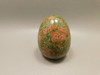 Unakite Egg Shaped 2 inch Pink and Green Stone  Polished Rock #O1