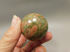 Unakite Egg Shaped 2 inch Pink and Green Stone  Polished Rock #O1