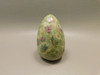Ruby and Fuchsite Stone Egg Shaped 2 inch Rock #O10