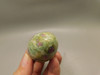 Ruby and Fuchsite Stone Egg Shaped 2 inch Rock #O10