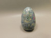 Ruby and Kyanite Stone Egg Shaped 1.8 inch Rock #O11