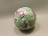 Ruby and Fuchsite 2.25 inch Stone Sphere Rock Gemstone Ball #O10