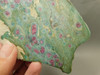 Ruby and Fuchsite Polished Stone Slab Decorator Rock #03