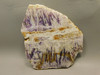 Purple Sagenite Stone Slab Cabbing Lapidary Rough Rock #O1