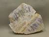 Purple Sagenite Stone Slab Cabbing Lapidary Rough Rock #O1