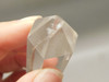 Clear Quartz Double Terminated Crystal 3.8 inch Wand #O6