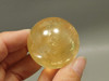 Honey Calcite Stone 1.4 inch Sphere Rock 36 mm Crystal Ball #O28