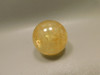 Honey Calcite Stone 1.4 inch Sphere Rock 36 mm Crystal Ball #O28