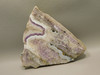 Sowbelly Amethyst or Vein Amethyst Agate Silver Dendrite Polished #05