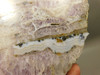 Sowbelly Amethyst or Vein Amethyst Agate Silver Dendrite Polished #05