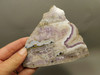 Sowbelly Amethyst or Vein Amethyst Agate Silver Dendrite Polished #05