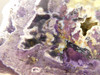 Tiffany Stone Polished Rock Collector Purple Bertrandite Utah #O3