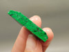 Maw Sit Sit Unpolished Stone Slab Green Jade Small Rock #O15