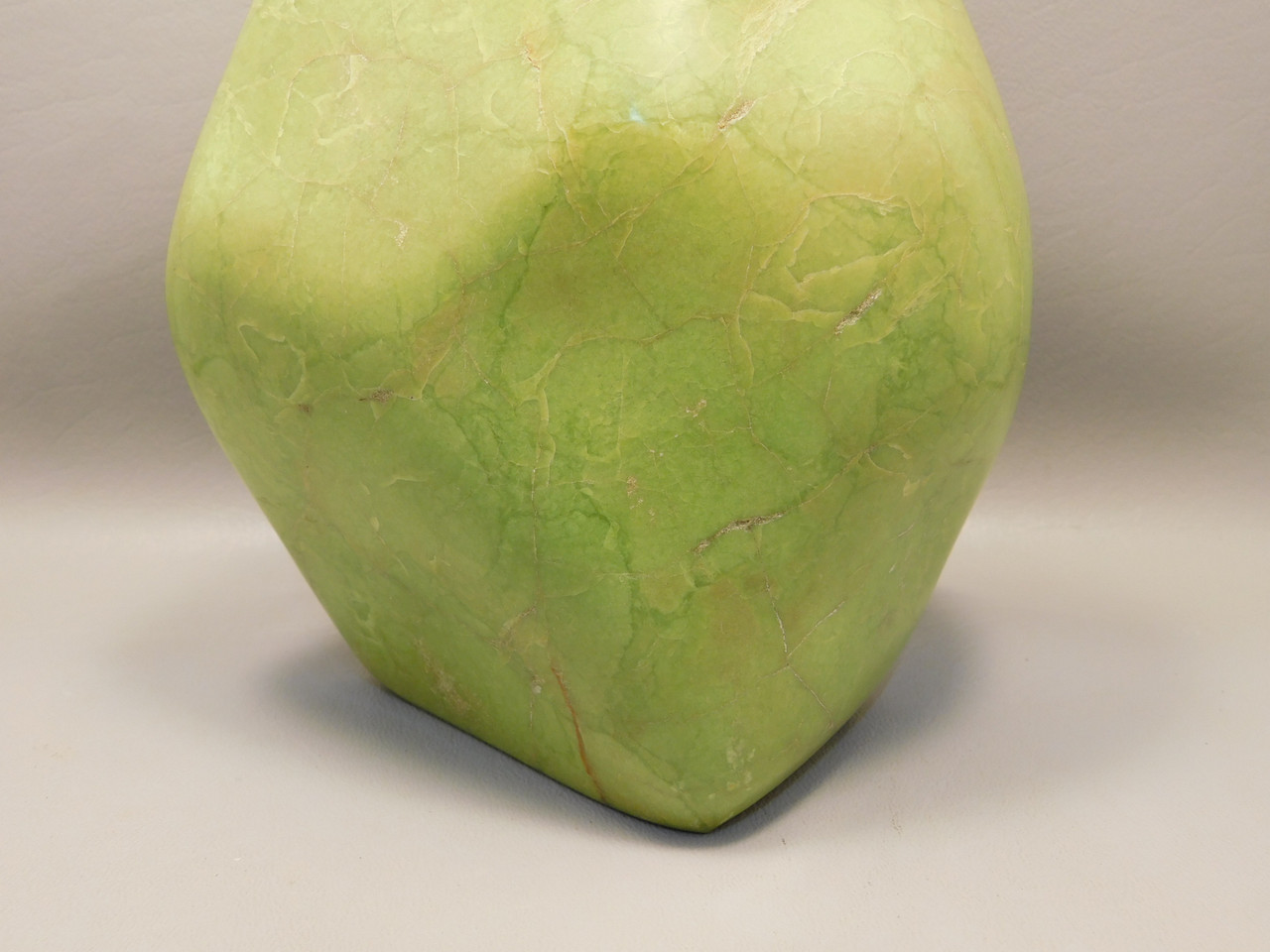 light green healing stone