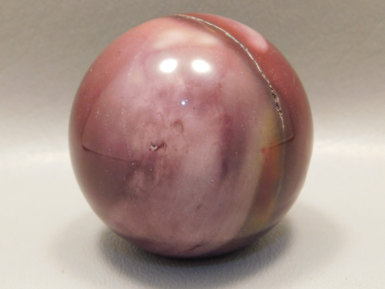 Mookaite Jasper 2 inch Sphere Shaped Stone Australia 50 mm #O35