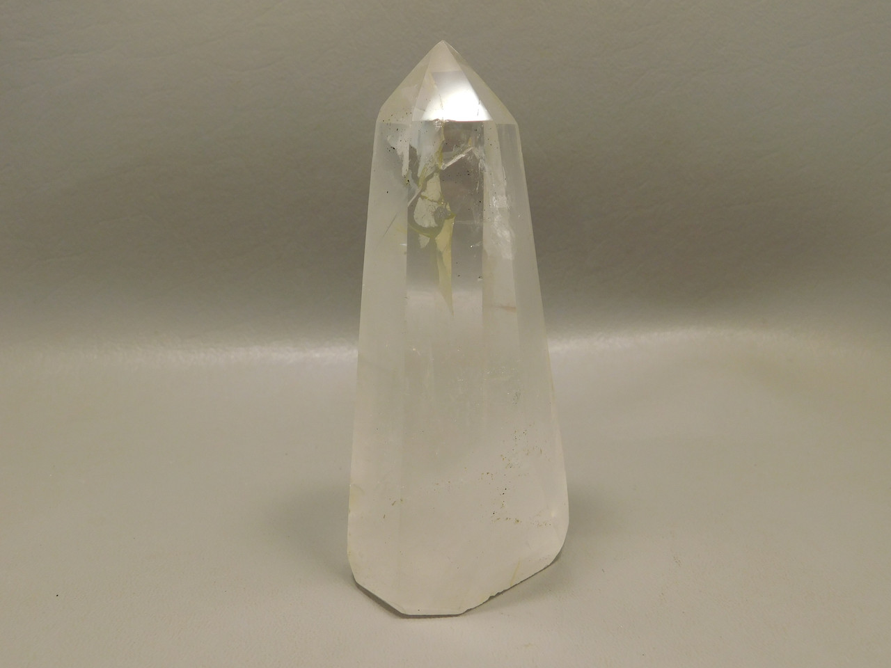 Clear Quartz Crystal Natural 4 inch Polished Point Tower Rock #O4