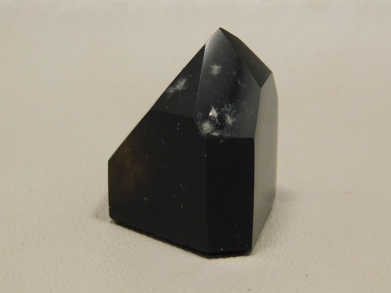 Smoky Quartz Crystal Small 1 inch Polished Point Tower #O4