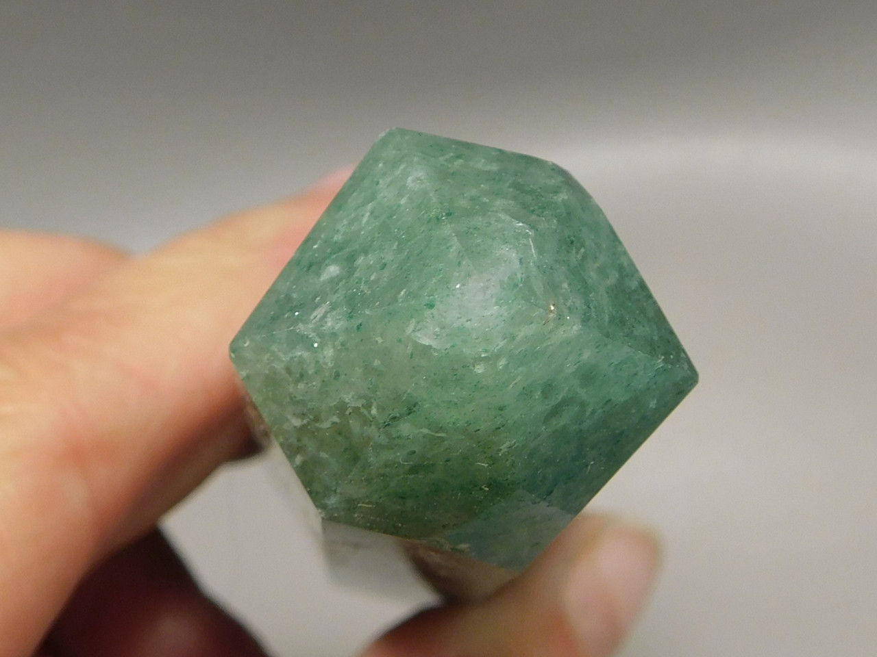 Green Aventurine 3.6 inch Tower Point Obelisk Power Healing Stone #O3