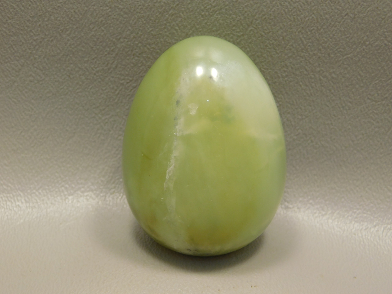 Serpentine Stone Egg 2 inch Yellow Green Gemstone Rock New Jade #O1