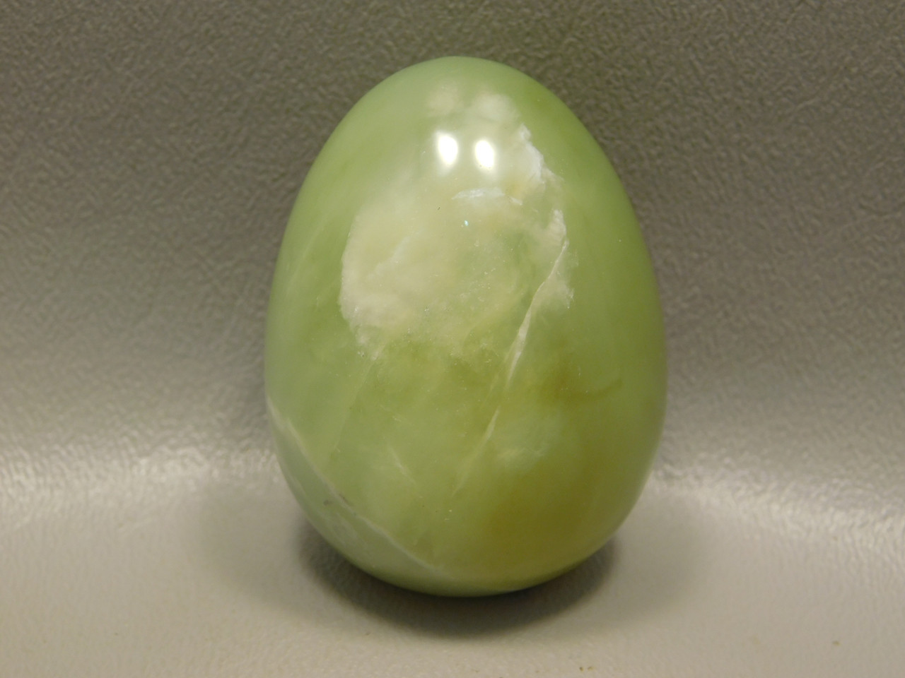 Serpentine Stone Egg 2 inch Yellow Green Gemstone Rock New Jade #O1