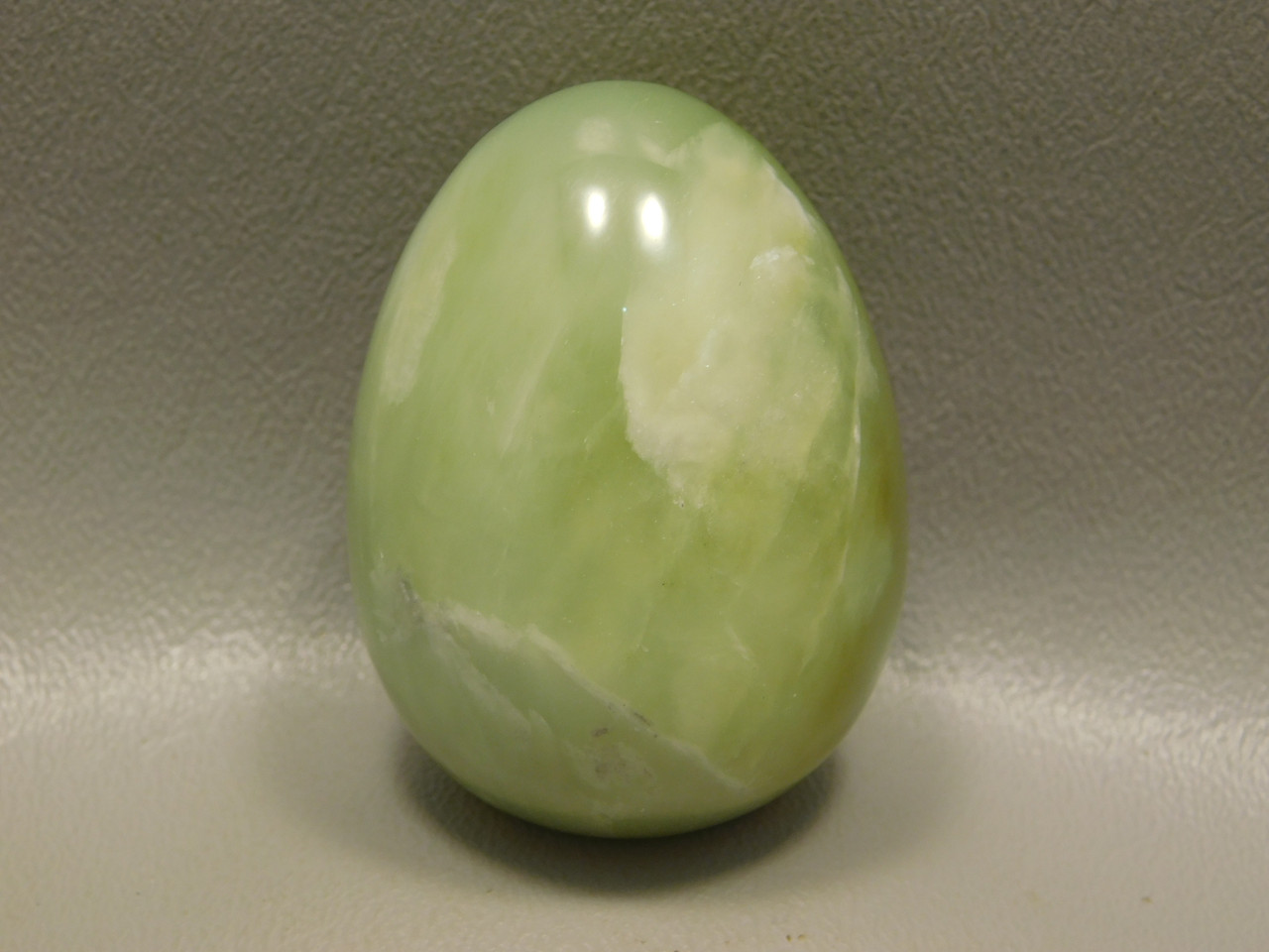 Serpentine Stone Egg 2 inch Yellow Green Gemstone Rock New Jade #O1