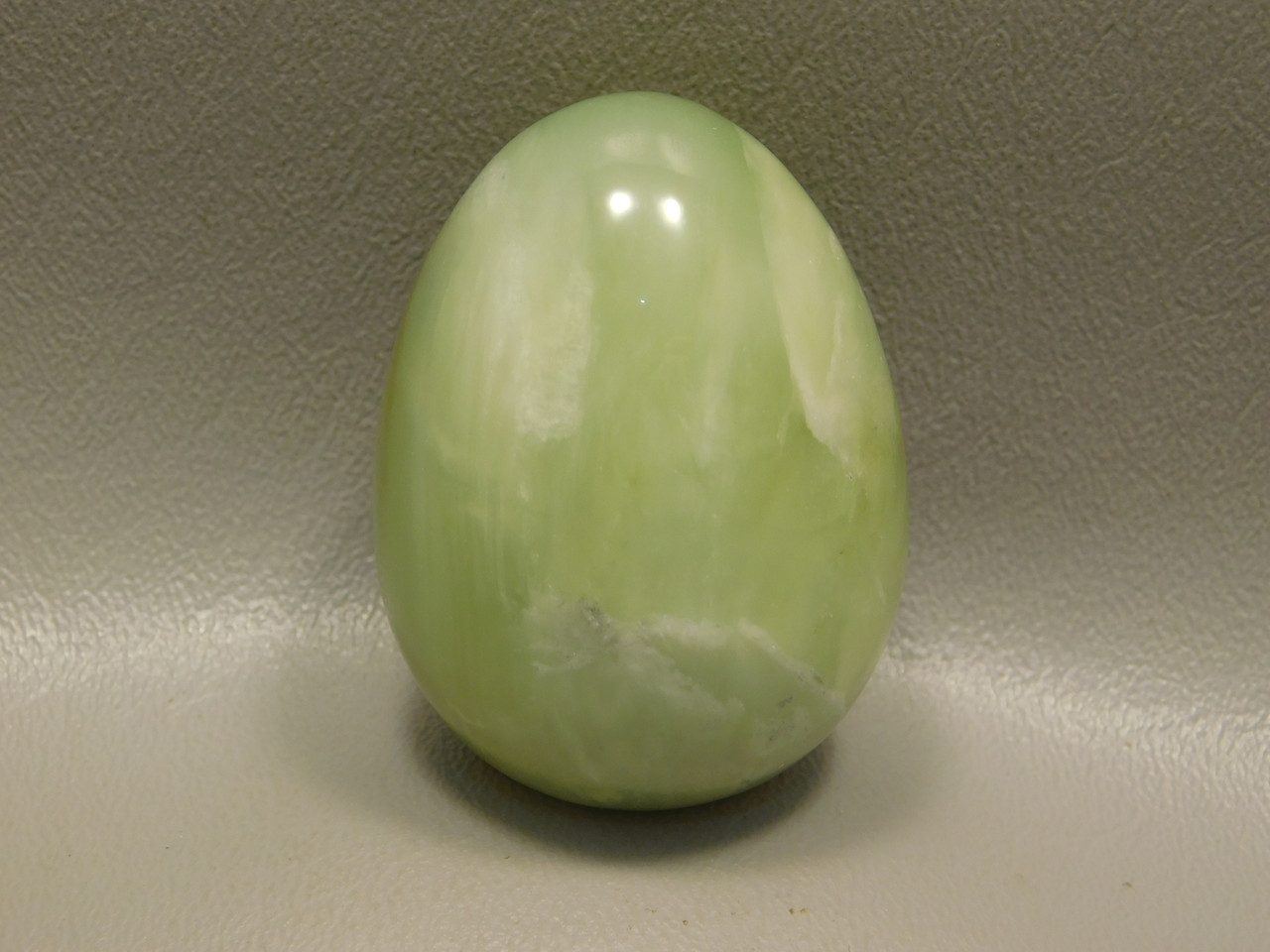 Serpentine Stone Egg 2 inch Yellow Green Gemstone Rock New Jade #O1