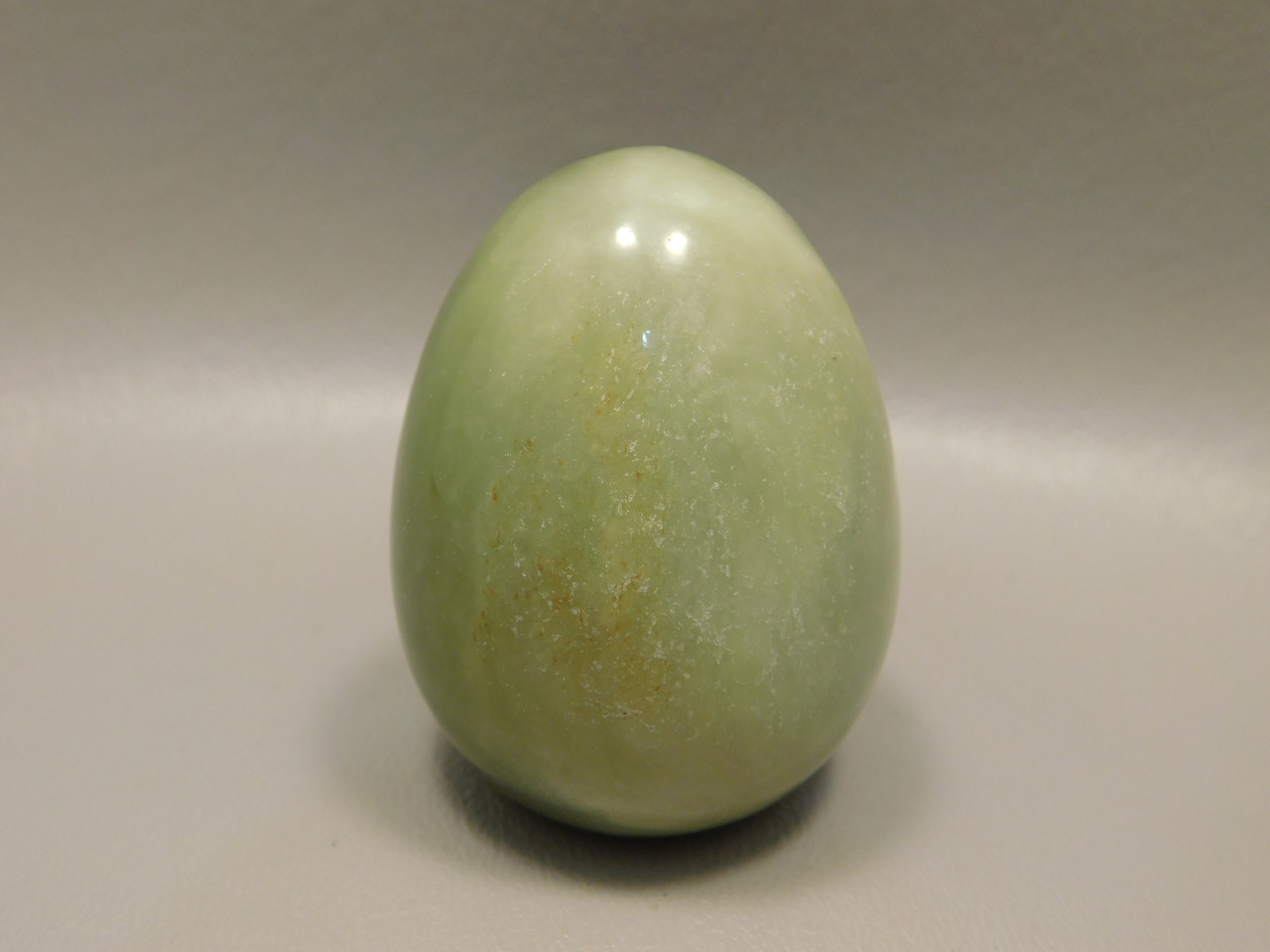 Serpentine Stone Egg 2 inch Yellow Green Gemstone Rock New Jade #O4