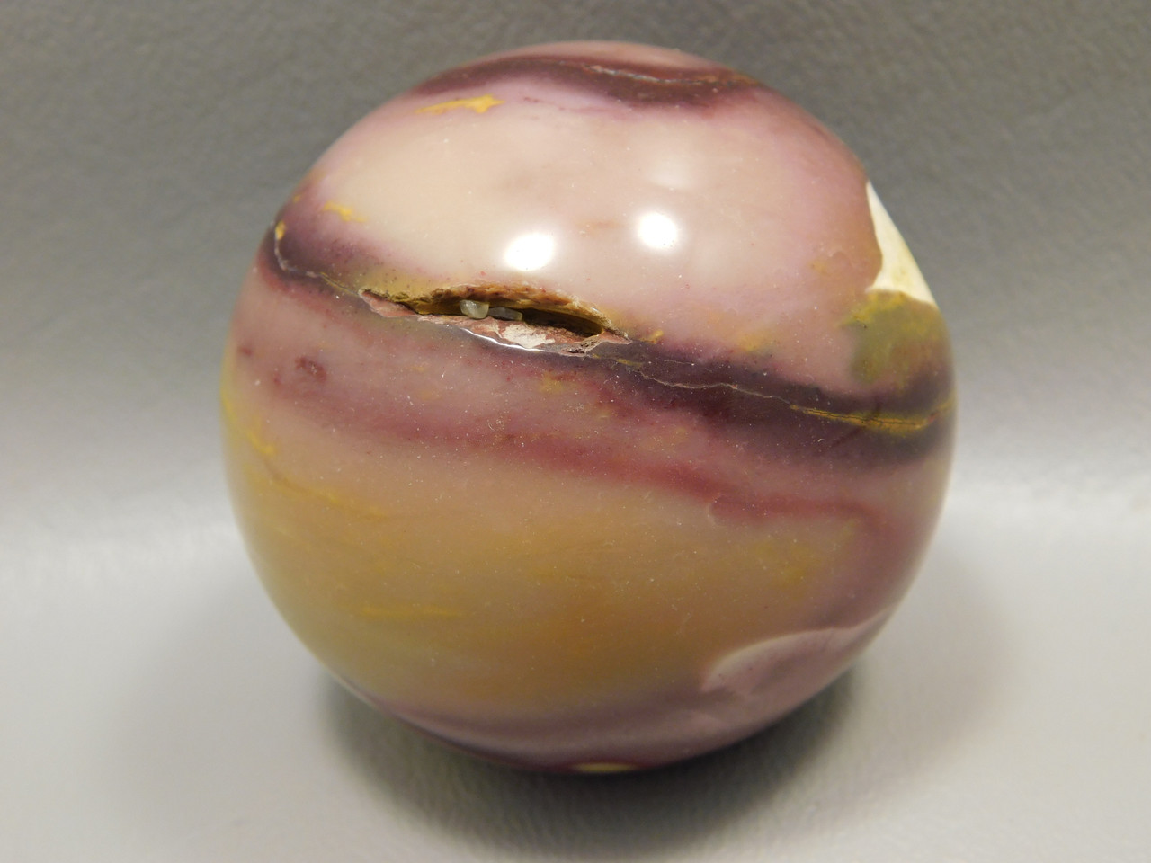 Mookaite Jasper 2 inch Sphere Shaped Stone Australia 50 mm #O33